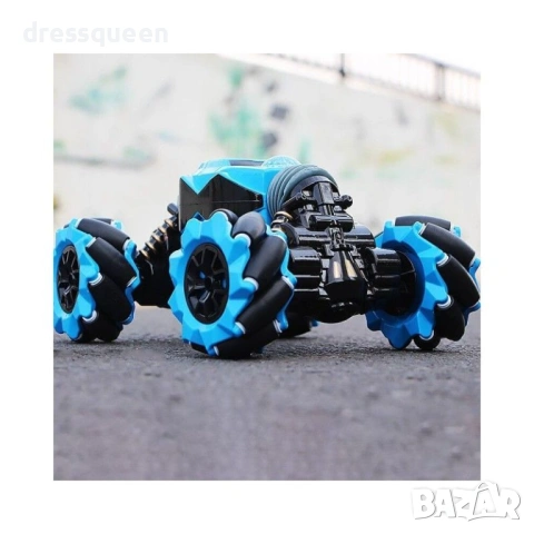 2862 Високоскоростна 4WD Кола с двойно управление: Сензор за ръка и 2.4GHz Дистанционно за професион, снимка 15 - Коли, камиони, мотори, писти - 53821732