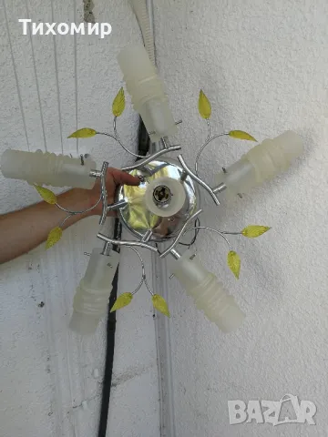 Абажури и пендели (виж снимките и описанието), снимка 9 - Лампи за таван - 47343339