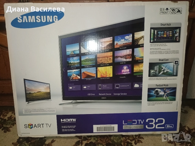 Samsung UE32H4500AW  32" Flat Smart TV, снимка 2 - Samsung - 52910288