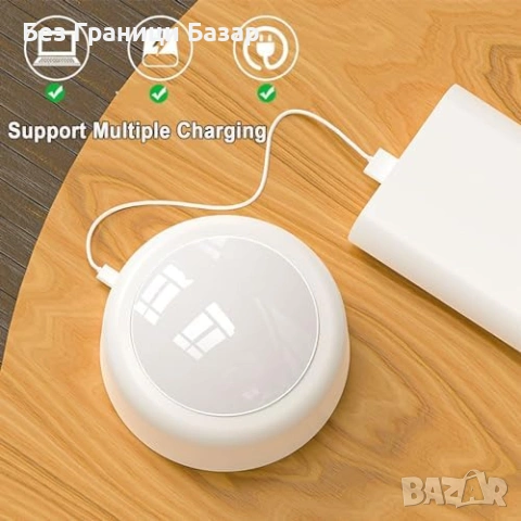 Нови 3 броя RGB LED спот лампи за шкаф/гардероб, дистанционно, 4 нива, таймер, снимка 5 - Лед осветление - 53364204