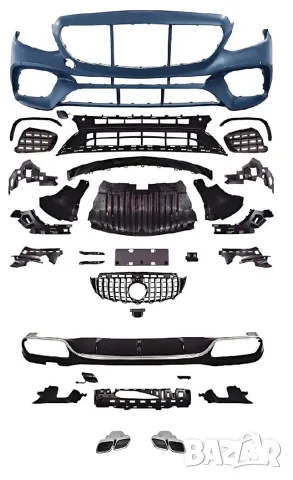 Боди кит E63 AMG за Mercedes E-Class W213 2016–2019, снимка 14 - Аксесоари и консумативи - 55869317
