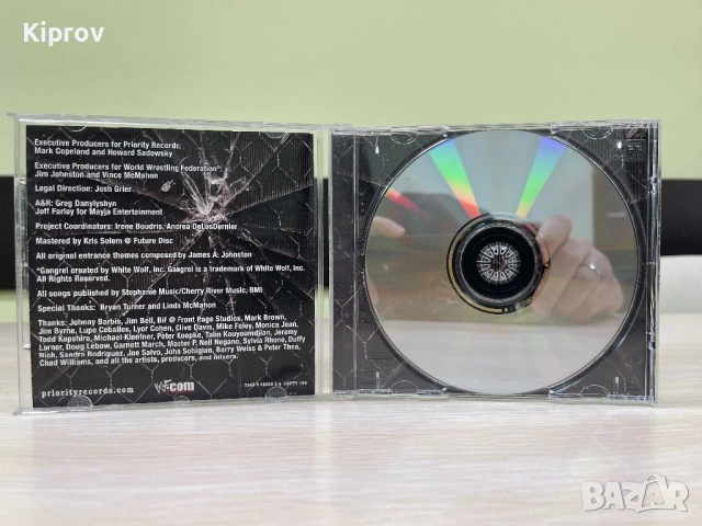 🎶 Various – WWF Aggression (оригинален CD), снимка 3 - CD дискове - 53196907