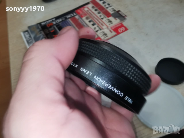 sony vcl-1546 made in japan внос swiss 2301260808, снимка 9 - Обективи и филтри - 53196131