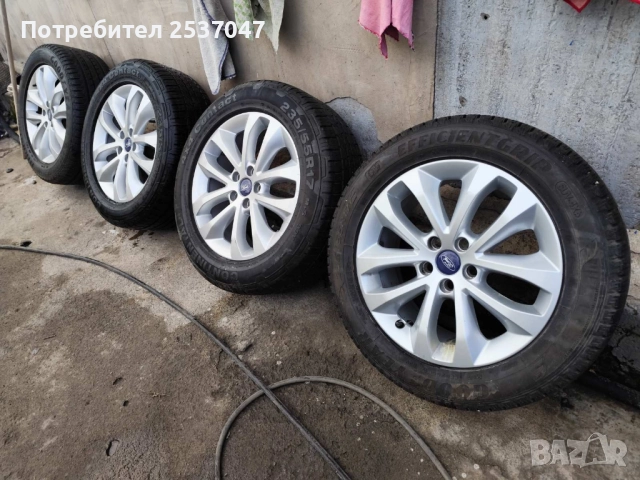 4бр гуми с джанти 235/55R17 за FORD KUGA ; LAND ROVER, снимка 2 - Гуми и джанти - 52883323