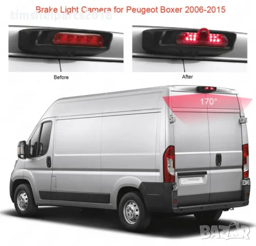 LED стоп за Citroen Jumper III,  Fiat Ducato X250, Peugeot Boxer, с вградена камера за задно виждане, снимка 5 - Части - 56139945