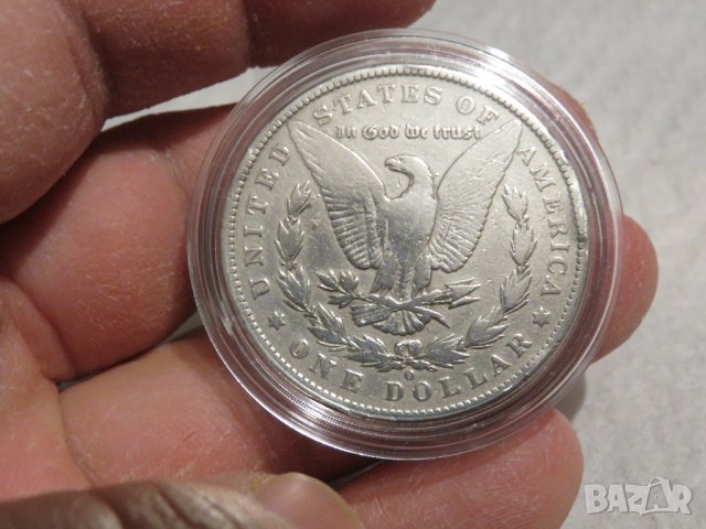 Рядък голям сребърен долар, морган долар, MORGAN DOLLAR, ONE DOLLAR - 1900г , снимка 6 - Нумизматика и бонистика - 35483416