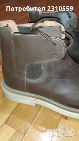 Боти - естествена кожа , снимка 4 - Мъжки боти - 53395894