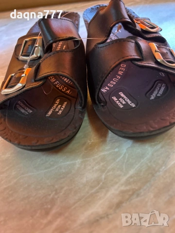 Немски Нови анатомични чехли 41 номер, снимка 12 - Чехли - 53173501