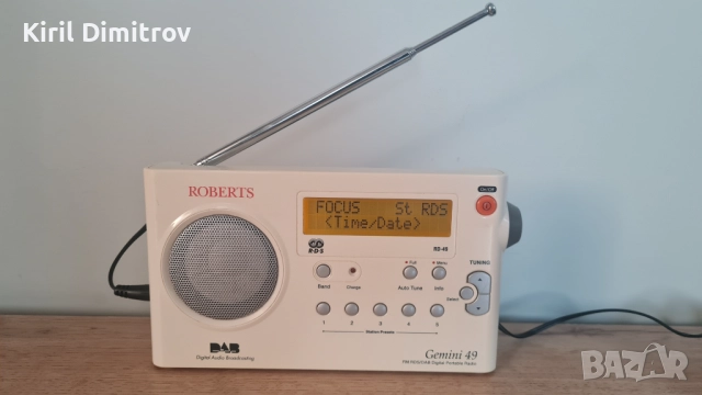 Roberts Gemini 49 – цифрово DAB/FM/RDS радио