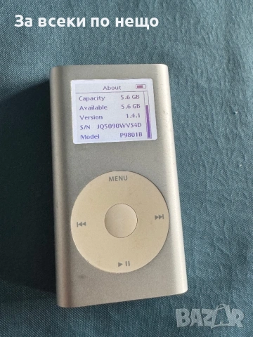 Айпод Apple iPod Mini 2nd Generation A1051 6GB , снимка 10 - iPod - 53522241