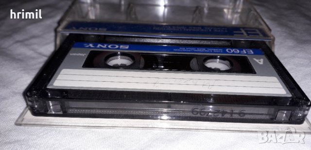 Аудио касета SONY EF60 , снимка 5 - Аудио касети - 41613045