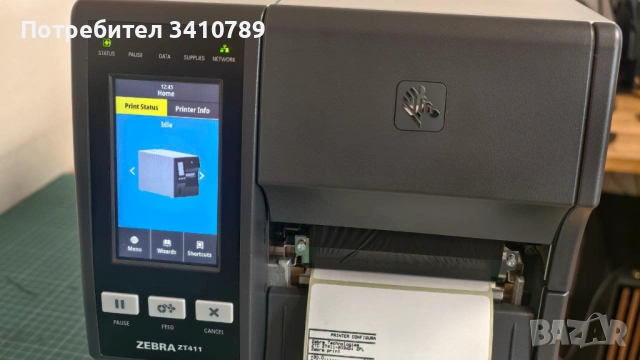 принтер за етикети Zebra zt411 203 DPI, снимка 3 - Принтери, копири, скенери - 53493931
