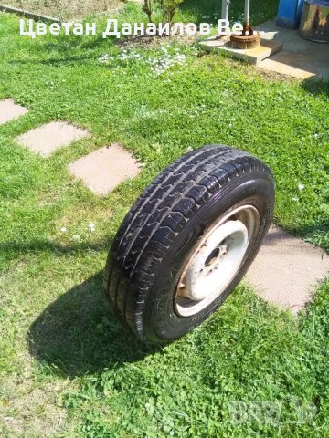 Автомобилна гума с джанта за Фиат Дукато 1 бр., снимка 2 - Гуми и джанти - 40620526
