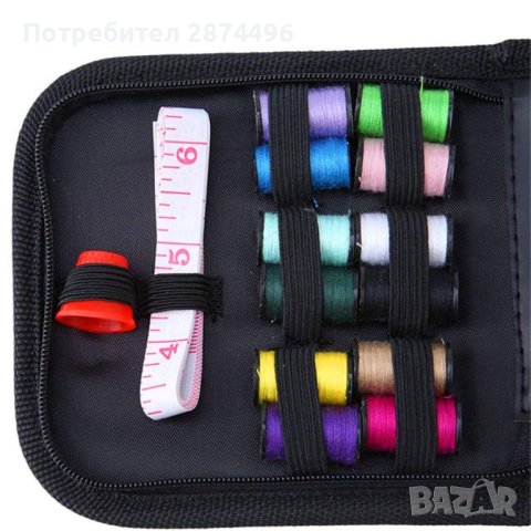 3868 Шивашки комплект в несесер със 70 части, снимка 8 - Други стоки за дома - 41703450