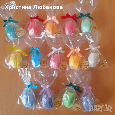 Ароматни глицеринови сапунчета , снимка 15 - Изкуствени цветя - 48733957