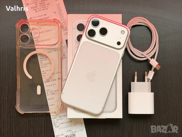 Apple iPhone 17 Pro Max 256GB Silver 100% батерия / НОВ / 2г. Гаранция!