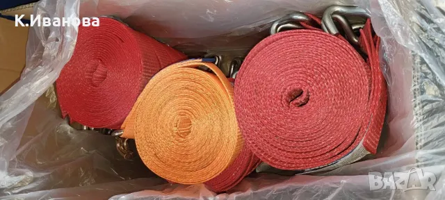 Чисто нови колани за укрепване на товари с тресчотки