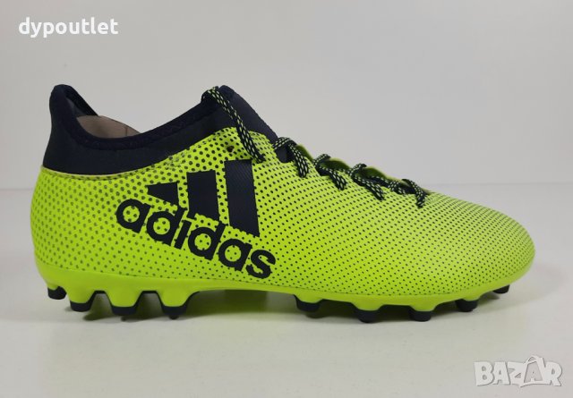 Adidas X 17.3 AG Sn73 - футболни обувки , размер -  42.7 /UK 8.5/ стелка 27 см..    , снимка 3 - Футбол - 39416025