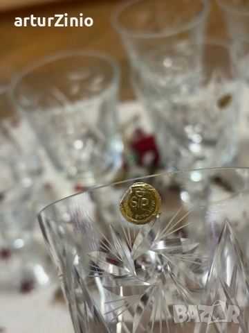 Кристални сервизи, снимка 5 - Чаши - 52939731