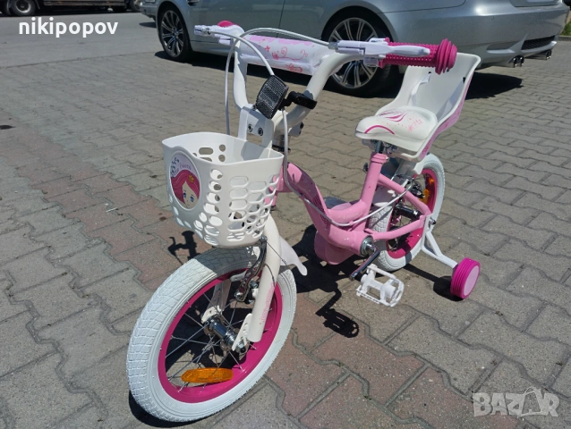 BYOX Велосипед 14" FLOWER pinky, снимка 6 - Велосипеди - 53534377