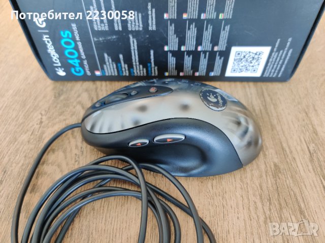 Ретро мишка Logitech MX 518 [Обновена]