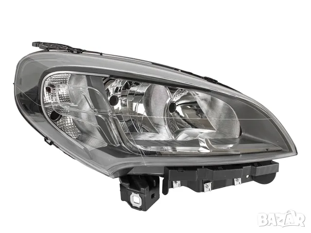 Фар Ayfar за Fiat Doblo II 2015–2022 – черна рамка, мотор и дневна светлина – ляв/десен, снимка 6 - Аксесоари и консумативи - 55870483