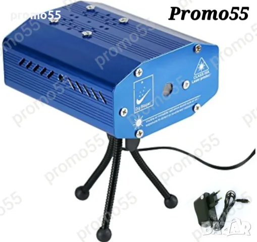 Мини Диско Парти Лазерен Проектор Свелинни Ефекти в такт с Музиката, снимка 3 - Други - 48352961