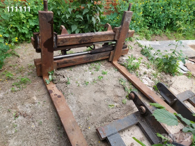 Виличен Позиционер, Изравнител с захват за маниту с вилици и хидравличнно изместване на вилиците, снимка 5 - Индустриална техника - 50492568