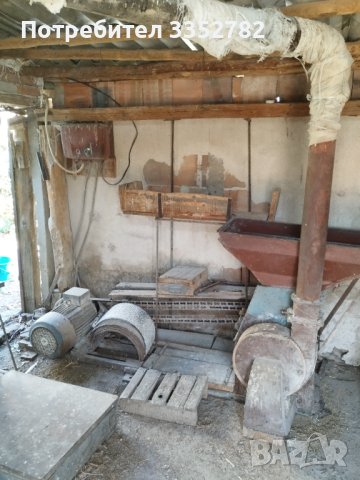 Фуражомелка,циклон,сита и мотор 22kw 22kw