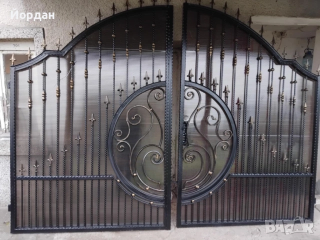 Изработка на врати, огради и парапети от ковано желязо, снимка 10 - Монтажи - 19357931