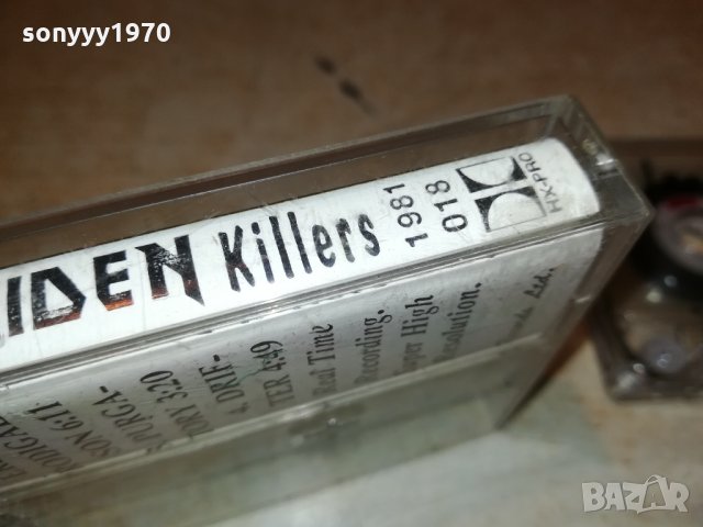 IRON MAIDEN-АУДИОКАСЕТА 1810211747, снимка 14 - Аудио касети - 34506601