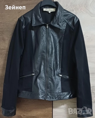 Естествена кожа яке, снимка 2 - Якета - 52297974