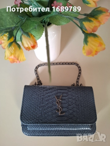 Нова дамска чанта за рамо YSL, снимка 2 - Чанти - 51617562