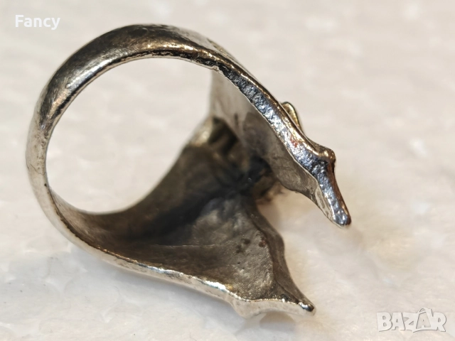 Рокерски пръстен от 80 те, снимка 9 - Антикварни и старинни предмети - 52080317