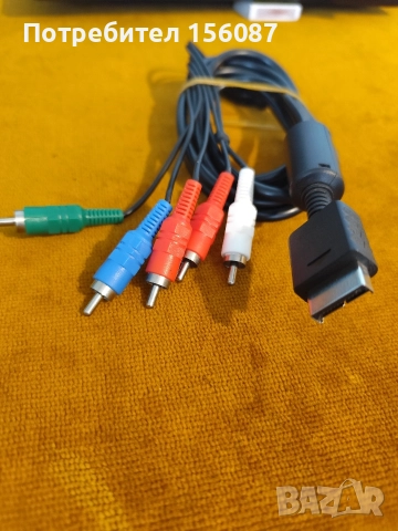 PS2 компонентен кабел, снимка 2 - Аксесоари - 52854377