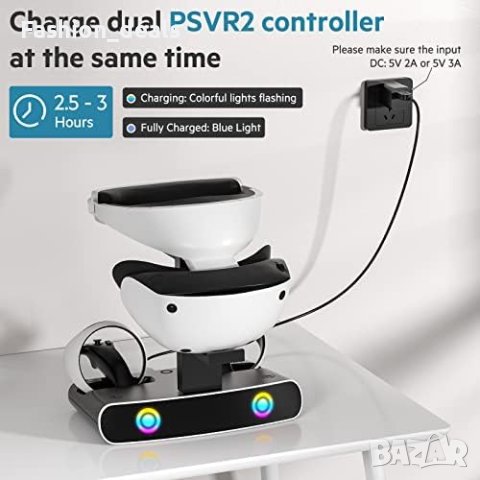 Нова Стойка за зареждане/зарядна станция Type C/Адаптер, стойка за зареждане/Подарък, снимка 5 - Друга електроника - 41139716