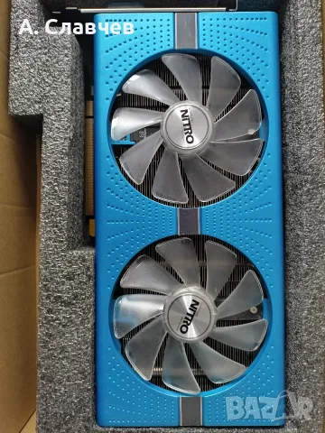 SASPHIRE NITRO+ RX580 8G G5 SE, снимка 2 - Видеокарти - 56058496