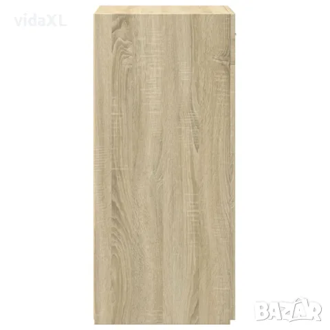 vidaXL Сайдборд, дъб сонома, 50x42,5x93 см, инженерно дърво, снимка 5 - Бюфети - 56148157