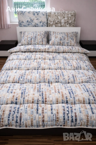 Спален комплект с олекотена завивка , снимка 7 - Спално бельо - 53796101