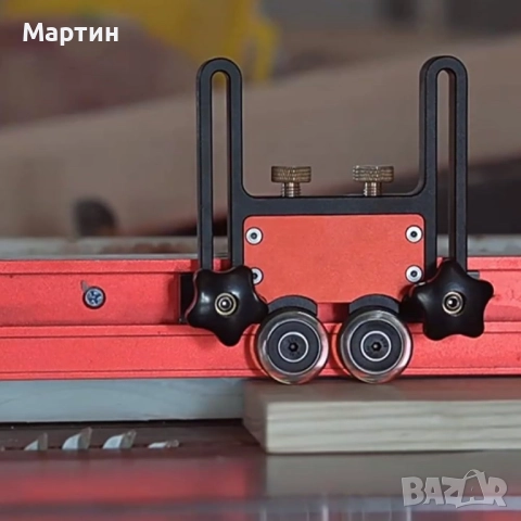 Комплект от 2 водача за пресоване в дърво, алуминий 10x12.4см, снимка 3 - Стяги - 52301611