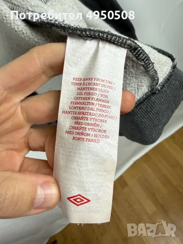 Кардиган с цип „Umbro Diamond Icons“, размер XL, снимка 10 - Пуловери - 56168970