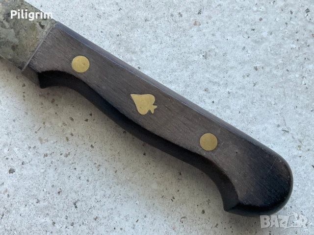 Античен нож Solingen (Асо Пика): Friedr. Herder ASR, Сон, Германия, 1920 г., снимка 3 - Антикварни и старинни предмети - 53791820