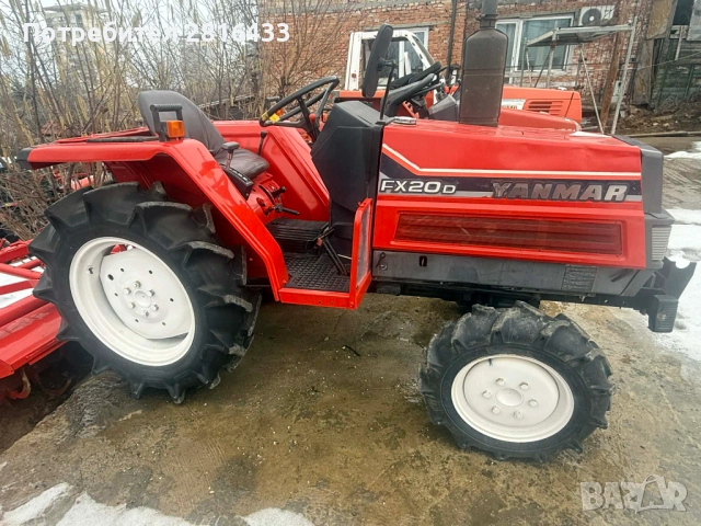 Трактор YANMAR FX20D 4x4, снимка 4 - Селскостопанска техника - 53622655