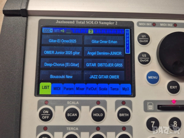 Семплер Juzisound Total SOLO Sampler 2, снимка 6 - Синтезатори - 53161334