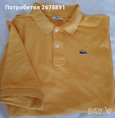 Памучна тениска"Lacoste" размер 8, снимка 1 - Тениски - 41690387