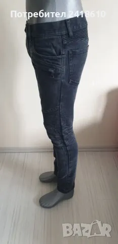Pierre Balmain Japan Biker Slim Fit Mens Size 30 и 29 2бр. ОРИГИНАЛ Мъжки Дънки!, снимка 4 - Дънки - 50274223