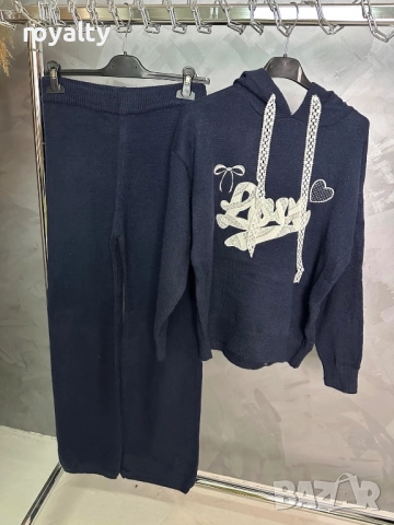 Дамски Комплекти Плетиво Различни Цветове, снимка 2 - Спортни екипи - 52186839