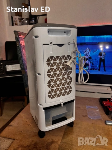 Въздушен охладител Nedis COOL113CWT – като нов, снимка 2 - Климатици - 53713685