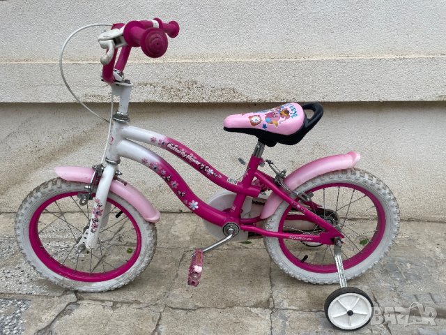 Детски велосипед 16 цола с предна и задна спирачка, снимка 2 - Велосипеди - 40403381