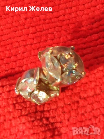 НЕЖНИ КЛАСИЧЕСКИ СКЪПОЦЕННИ СРЕБЪРНИ ОБЕЦИ СРЕБРО 925 с ЮВЕЛИРНО ФАСЕТИРАНИ КАМЪНИ БЯЛ ТОПАЗ 38530, снимка 13 - Обеци - 41451024